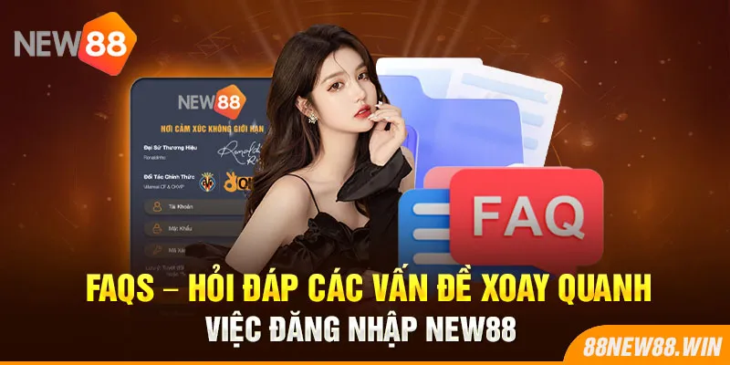 FAQs - Hỏi đáp các vấn đề xoay quanh việc đăng nhập New88