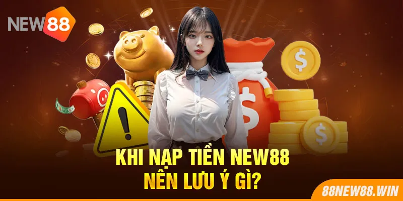 Khi nạp tiền NEW88 nên lưu ý gì?