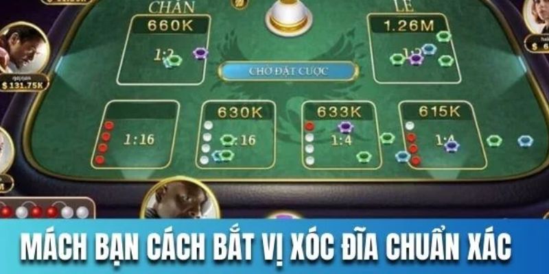 cách bắt vị xóc đĩa